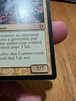 Magic: The Gathering Prince of Thralls Mythic Shards of Alara Demon 7/7 Blue Bl… - Image 4