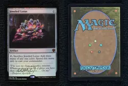 Jeweled Lotus Foil Magic: Commander Legends CMR #319 - Image 3