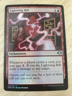 MTG Lightning Rift Dominaria Remastered #129/261 FOIL Uncommon NM/M - Image 1