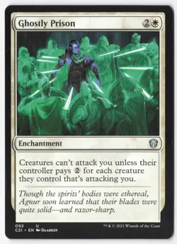 Ghostly Prison Normal U Commander 2021 92 NM - Image 1