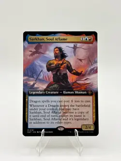 Sarkhan, Soul Aflame Extended Art March of the Machine: The Aftermath Regular NM - Image 1