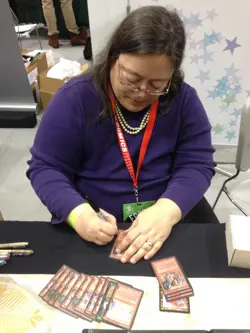 Signed MtG Magic Margaret Kean Artist Proof _ Revised _ IVORY TOWER _ HTF 1/100! - Image 2