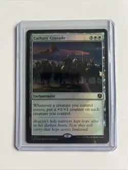 Cathars' Crusade (NM Foil) INR-0017 Rare MTG a16 - Image 1