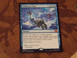 MTG Turtles in Time x1 Mythic Teenage Mutant Ninja Turtles NM Low S&H - Image 1