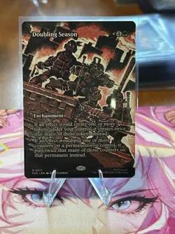 Doubling Season (Borderless) Teenage Mutant Ninja Turtles Eternal-Legal Regular - Image 1