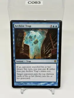 MTG Magic the Gathering Archive Trap MTG # 41 Zendikar - Image 1