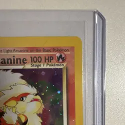 Pokemon Light Arcanine Neo Destiny 12/105 Holo Rare 100 HP Stage 1 English - Image 3