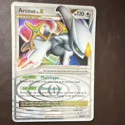 Pokemon Arceus LV.X Ultra Rare Holo Arceus Set 94/99 HP120 2009 English - Image 1