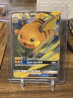 Pokemon TCG Raichu GX SM213 - Image 1