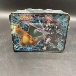 #1 Pokemon TCG Mewtwo Strikes Back Evolution Treasure Chest Tin Sealed - Image 1