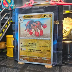 Mudsdale Temporal Forces Reverse Holo Pokemon TCG 092/162 SV05 Uncommon - Image 2