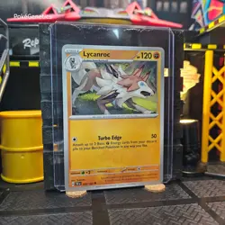 Lycanroc Temporal Forces Pokemon TCG 090/162 Scarlet & Violet SV05 Uncommon - Image 3