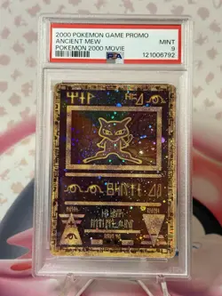 Ancient Mew Promo Pokemon the Movie 2000 PSA 9 - Image 1