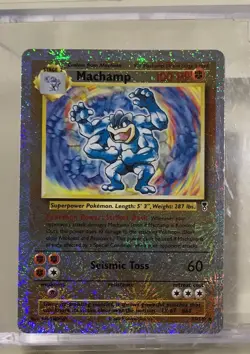 Machamp - Pokemon TCG - Legendary Collection - 15/110 Reverse Holo Rare 2002 - Image 1