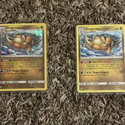 Pokemon Dragonite 151/236 Holo & Regular Card Lot Set 151 Nintendo - Image 1