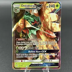 Decidueye-GX - 12/149 Ultra Rare Sun & Moon Base Set NM Pokemon TCG - Image 1