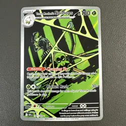 Pokemon - 187/182 - Team Rocket's Spidops - Destined Rivals NM - Image 1