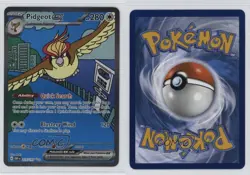 Pidgeot ex Special Illustration Rare Pokemon Obsidian Flames #225 - Image 3