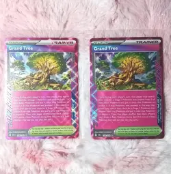 2X Pokemon Grand Tree 136/142 Sv07: Stellar Crown Holo ACE SPEC - Image 1
