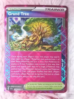 2X Pokemon Grand Tree 136/142 Sv07: Stellar Crown Holo ACE SPEC - Image 2