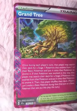 2X Pokemon Grand Tree 136/142 Sv07: Stellar Crown Holo ACE SPEC - Image 3
