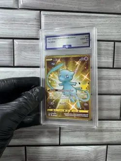 Pokemon TCG Mew 011/025 Celebrations Holo Rare Flawless Grading Co 10 - Image 1