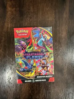 Pokemon Mega Evolution Phantasmal Flames Booster Bundle Sealed - Image 1