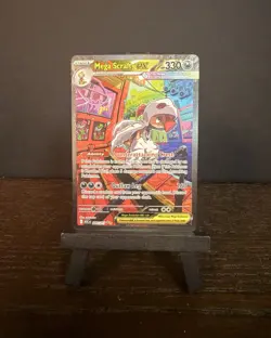 Pokemon Mega Scrafty EX Holo Full Art 285/217 Dark 330 HP 160 Attack Engl - Image 1