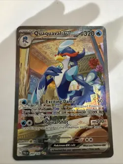 Pokemon TCG Quaquaval EX Paldea Evolved Special Illustration Rare - Image 1