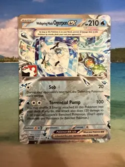 Wellspring Mask Ogerpon ex 064/167 Play Pokemon Prize Pack 6 Twilight Masquerade - Image 1