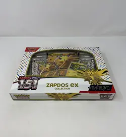 Pokemon TCG Scarlet & Violet 151 Factory Sealed Zapdos Ex Collection Box - Image 5