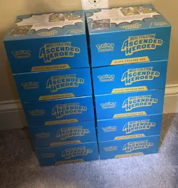 10x Pokemon Ascended Heroes Elite Trainer Box (ETB Lot of 10) - Image 4
