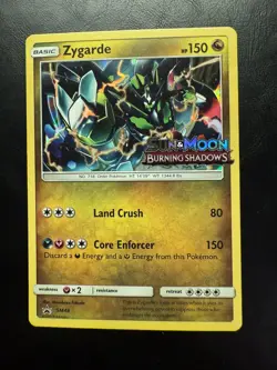 Pokemon TCG Zygarde SM Burning Shadows Prerelease Promo SM48 🔥 - Image 1