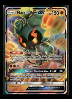Pokemon TCG - Marshadow GX 80/147 - Sun & Moon Burning Shadows - Image 1
