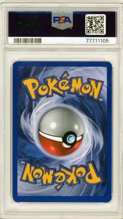 2007 Pokemon Pop Series 5 Mew Holo Inverted Back #3 Swirl PSA 8 - Image 2