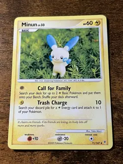Minun 71/147 Supreme Victors 2009 Vintage Pokemon TCG - Image 1