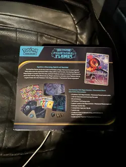 Pokemon TCG Mega Evolution Phantasmal Flames ETB - Mega Charizard SEALED ON HAND - Image 2