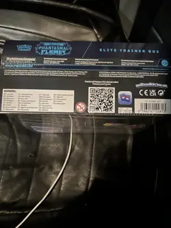 Pokemon TCG Mega Evolution Phantasmal Flames ETB - Mega Charizard SEALED ON HAND - Image 4
