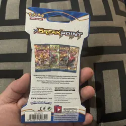 Pokemon TCG XY Breakpoint Sleeved Booster Pack Factory Sealed (M Gyarados)2016 - Image 2