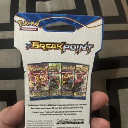 Pokemon TCG XY Breakpoint Sleeved Booster Pack Factory Sealed (M Gyarados)2016 - Image 4