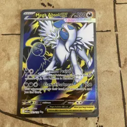 Mega Absol ex 161/132 Me01: Mega Evolution Holo Pokemon NM Free Shipping - Image 1