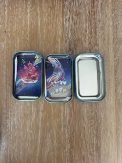 EMPTY Pokemon TCG Tin Mini Binder Lot Paldean Fates 151 Mini Tins XY - Image 5
