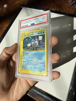 Pokemon Expedition #24 Poliwrath Holo PSA 9 MINT Video Included - Image 1