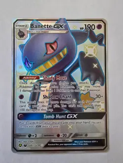 Banette GX SV61/SV94 Rare Shiny GX Hidden Fates Shiny Vault Pokemon NM - Image 1
