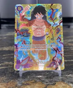 One Piece CCG Monkey D. Luffy OP09- 119 SEC Alt Art English - Image 1
