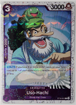 Uso-Hachi (Reprint) ST18-001 C One Piece Foil NEW Premium Best Vol 2 - Image 1