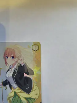 Signed Weiss Schwarz Nakano Ichika SP SHY/WE43-025P Quintessential Quintuplets - Image 3