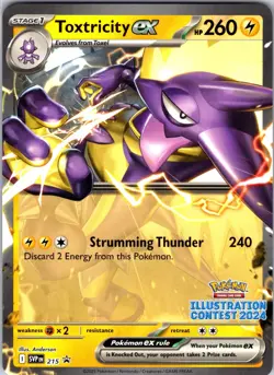 Toxtricity ex - (Illustration Contest 2024) 215 SV: Scarlet & Violet Promo Cards - Image 1