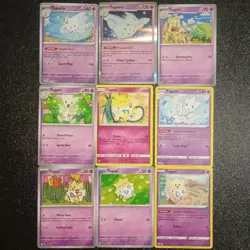 X9 Togepi Togetic Togekiss Pokemon Card mixed set collection. - Image 1