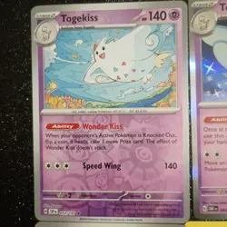X9 Togepi Togetic Togekiss Pokemon Card mixed set collection. - Image 2